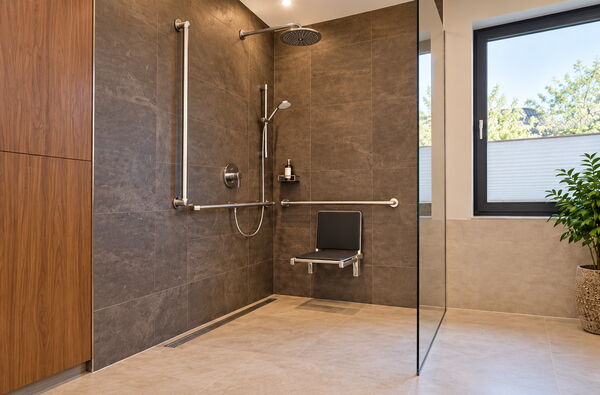 Barrierefreies Komplettbad: Detailfoto 1