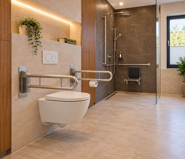 Barrierefreies Komplettbad: Detailfoto 3